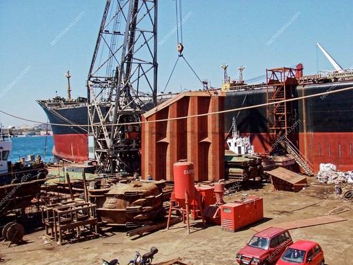 m/v Venetiko ship repair project