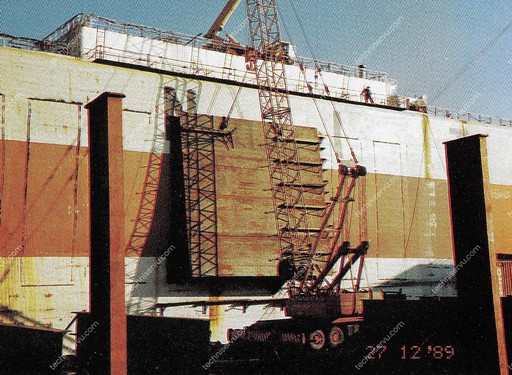 m/t Khark IV ship repair project
