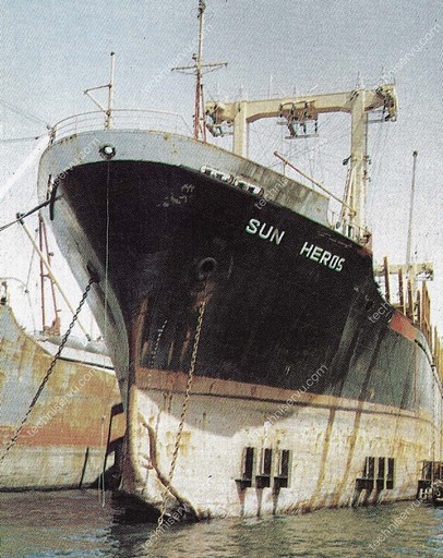m/v Sun Heros ship repair project