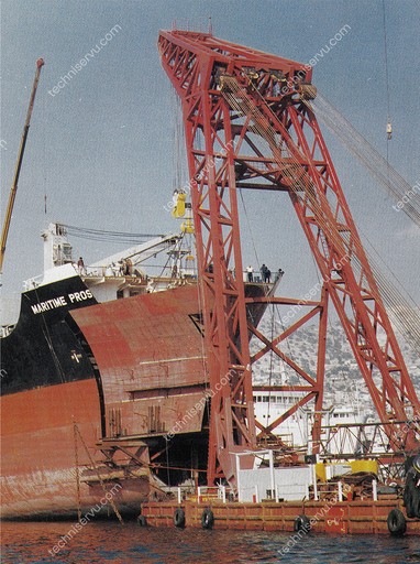 m/v Maritime Prosperity ship repair project