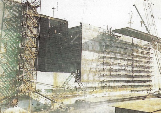 m/t Khark V ship repair project