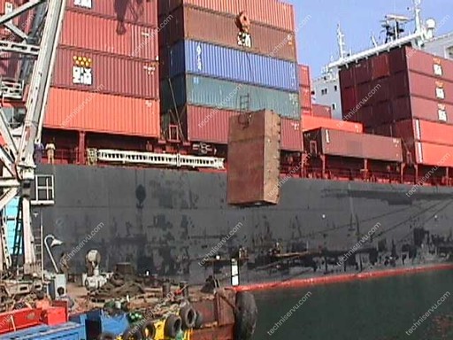 c/v ZIM Hong Kong ship repair project