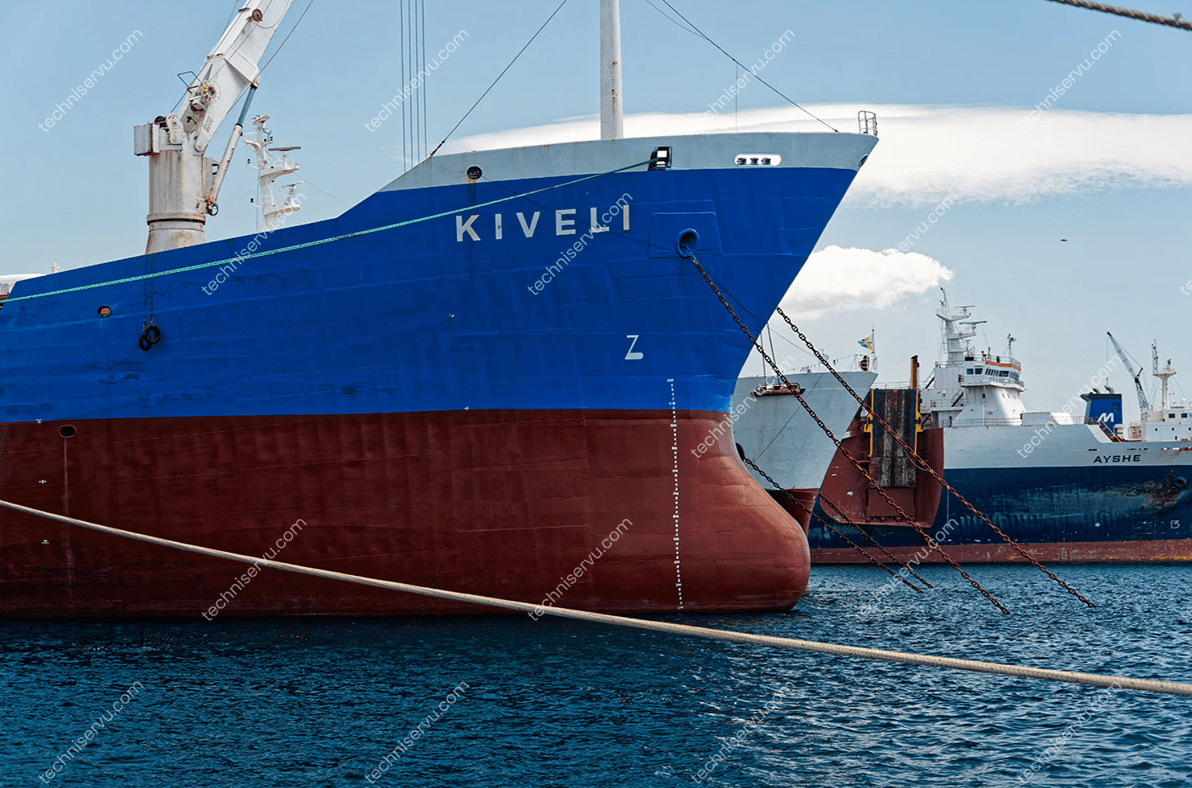 m/v Kiveli ship repair work by Techniservu